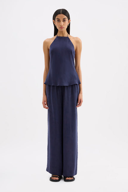Rika Cupro Pant Ink 