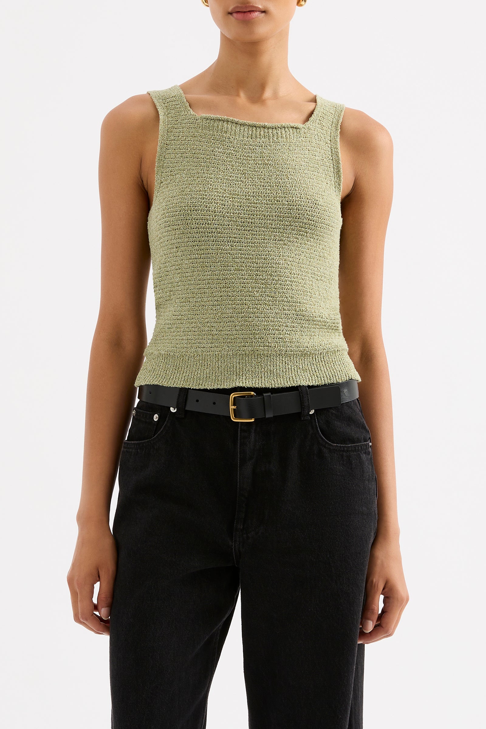 Miru Knit Tank Lime 