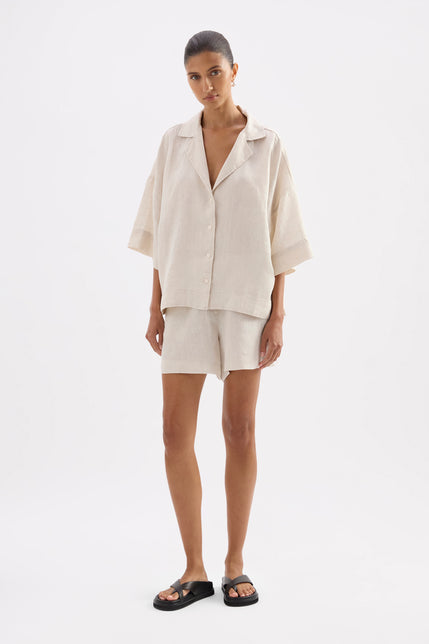 Lounge Linen Short Natural 