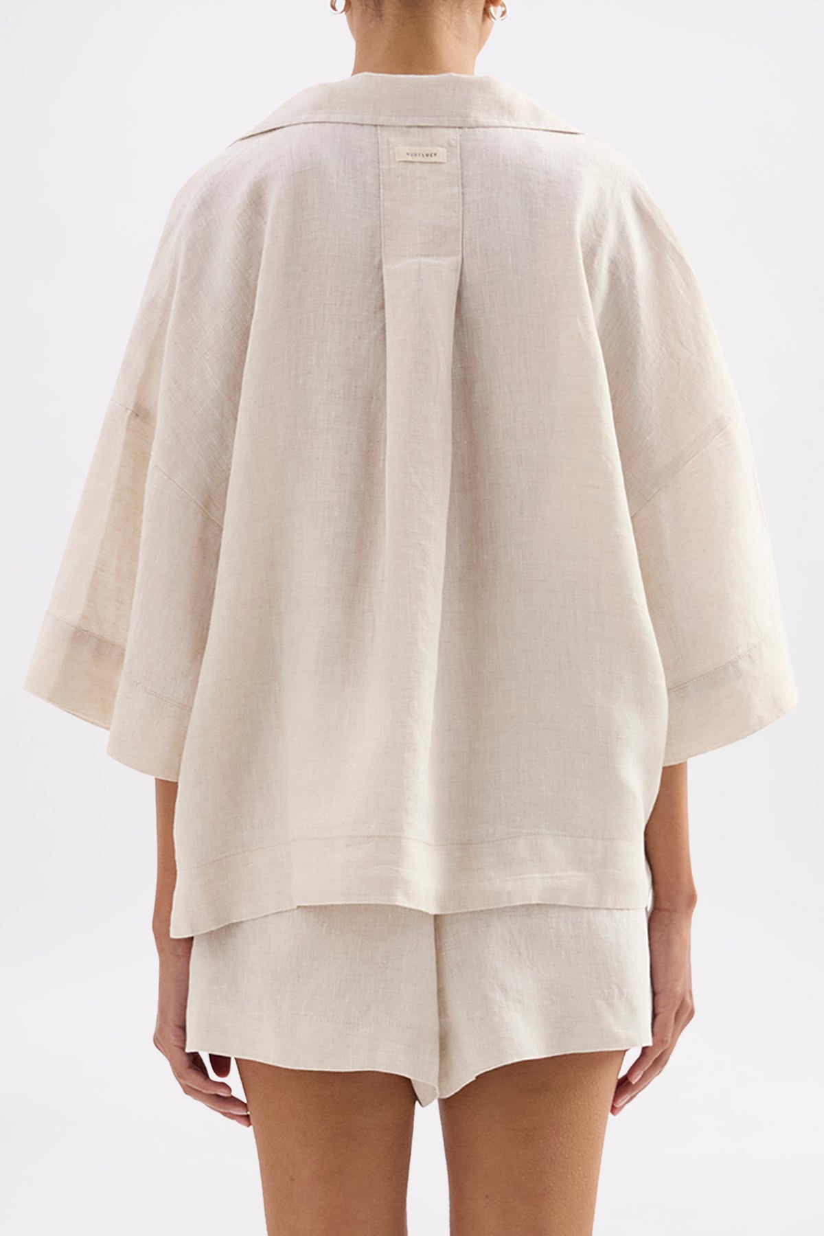 Lounge Linen Shirt & Short Set 
