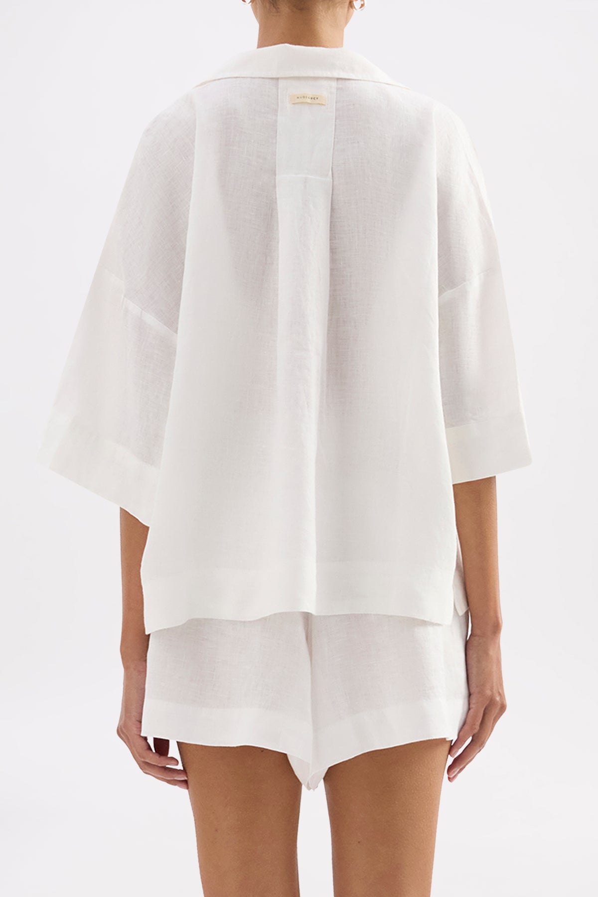 Lounge Linen Shirt & Short Set 