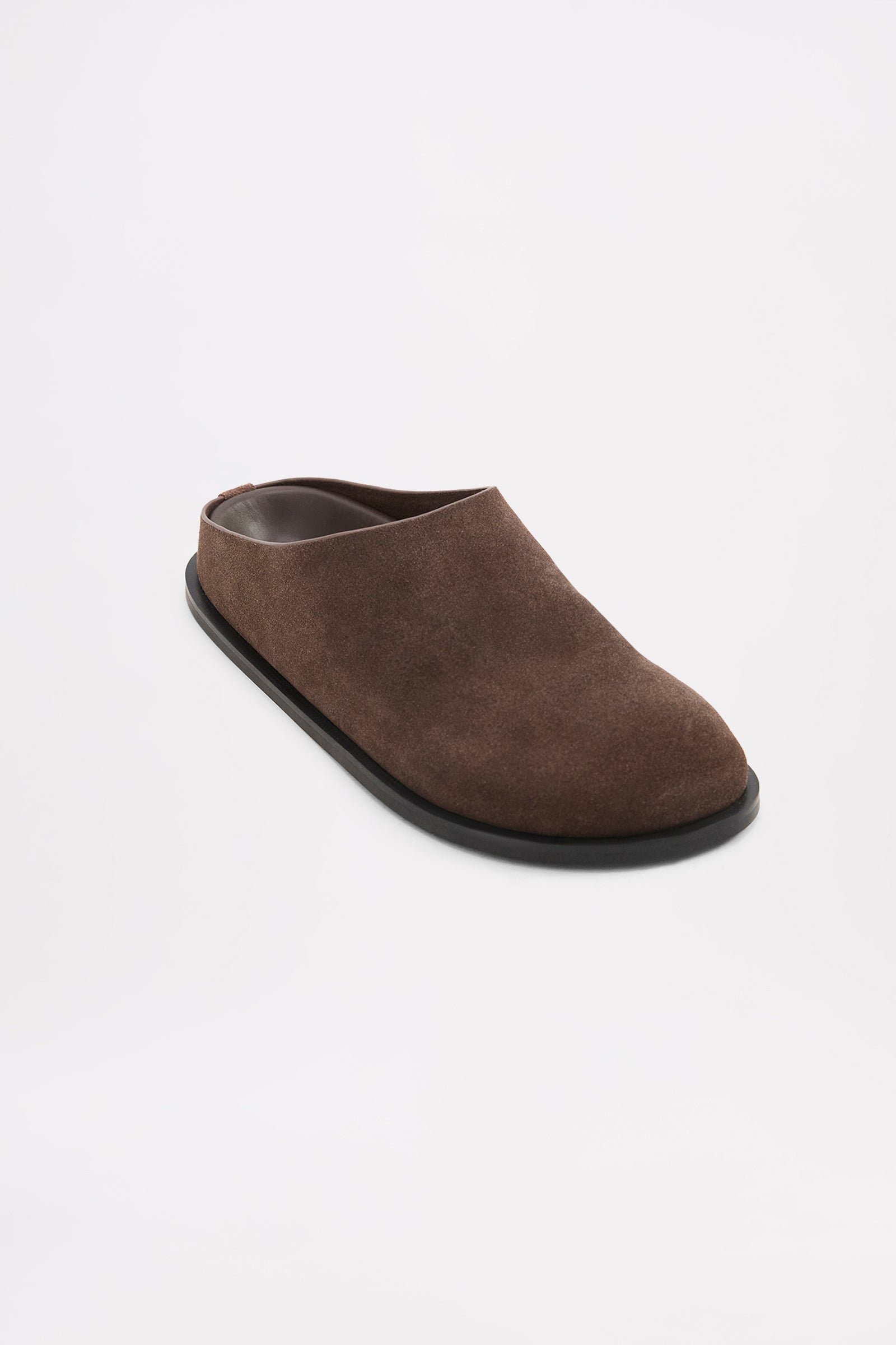 Rami Leather Clog Chocolate 