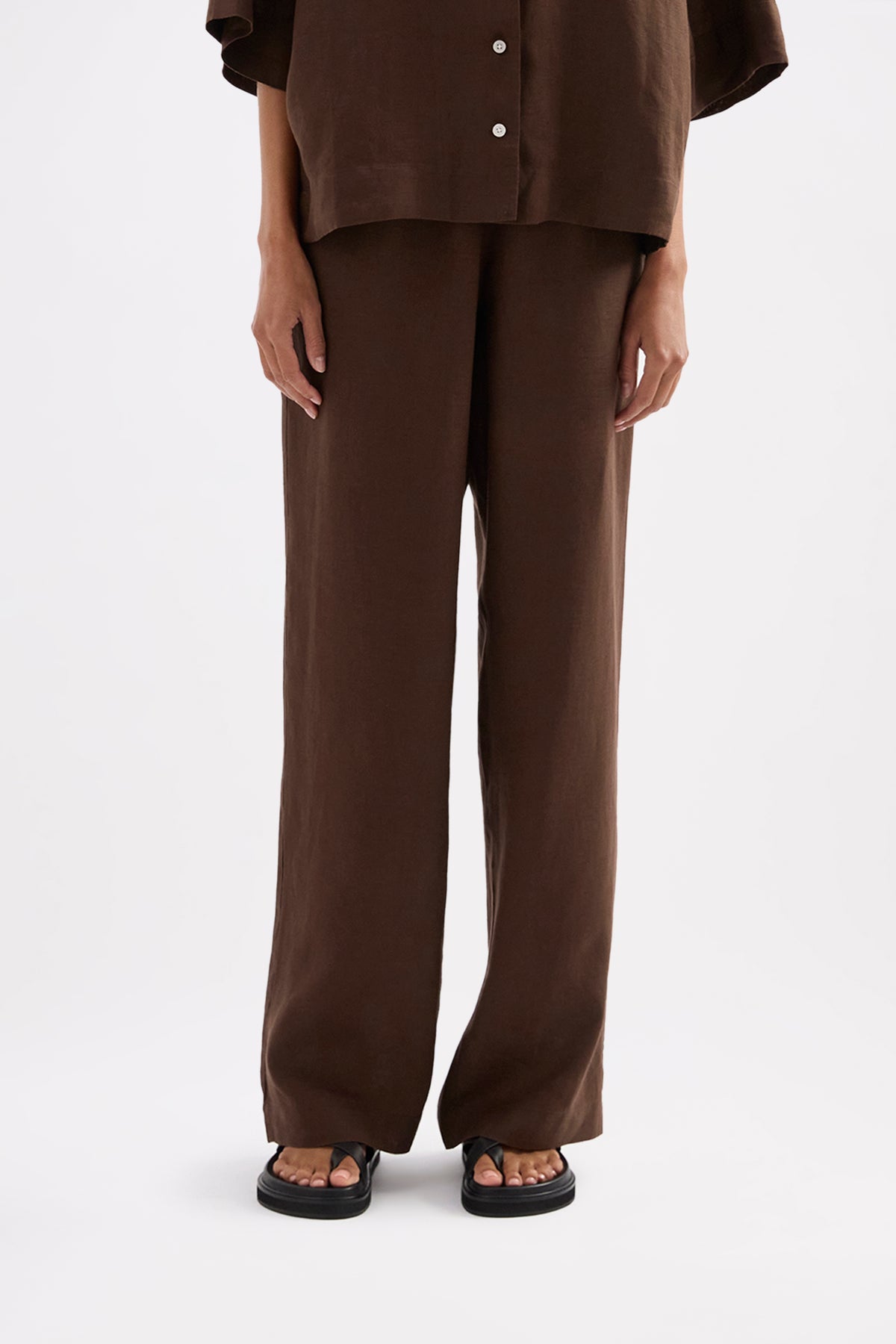 Lounge Linen Shirt & Pant Set 