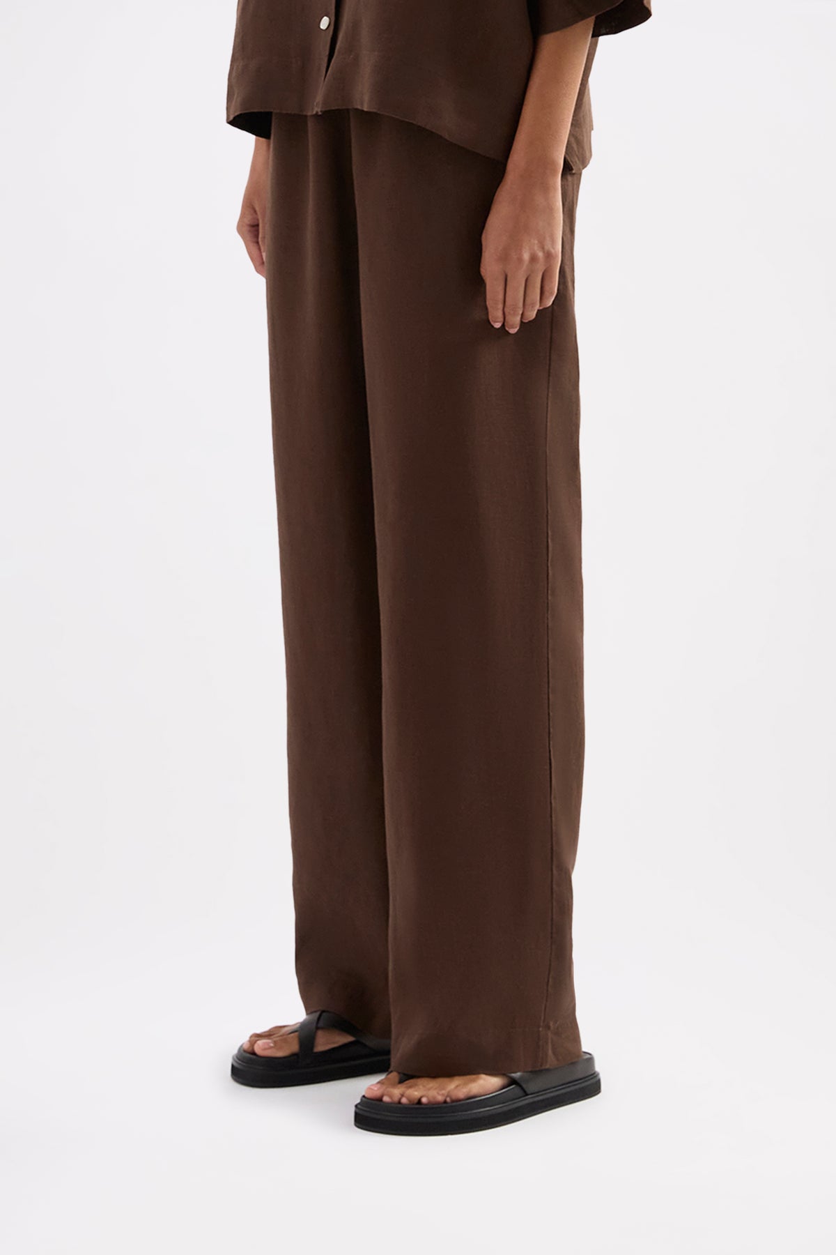 Lounge Linen Shirt & Pant Set 