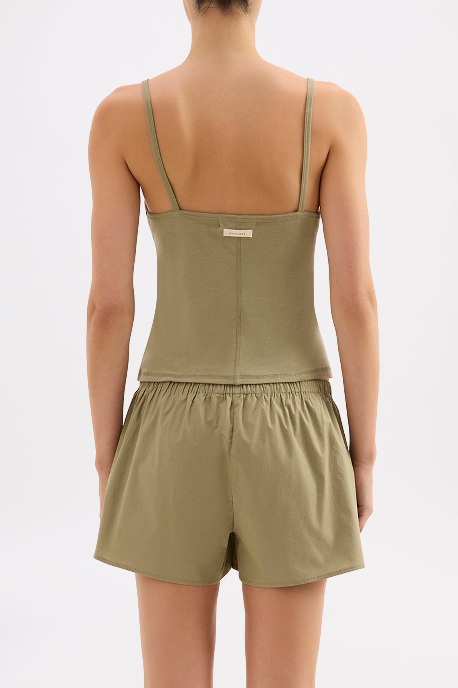 Organic Lounge Singlet Eucalyptus 