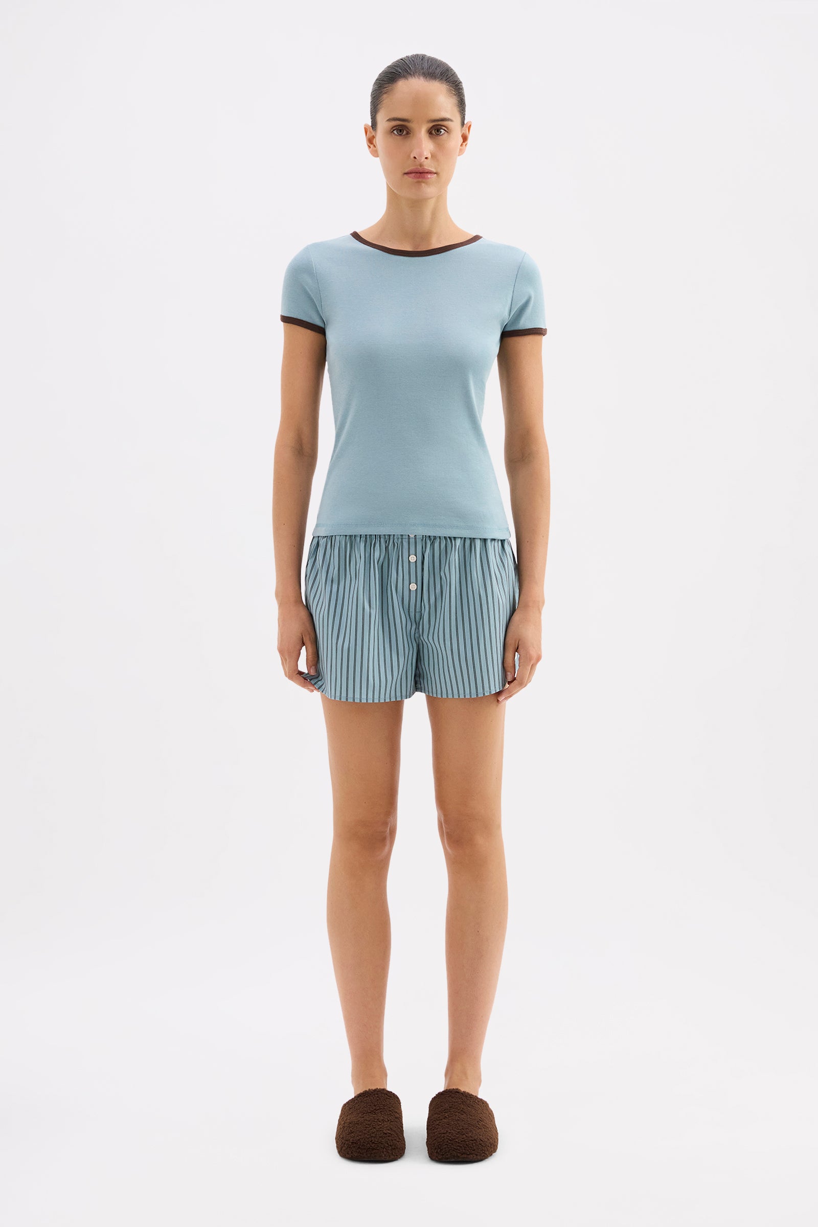 Organic Lounge Baby Tee Lagoon 