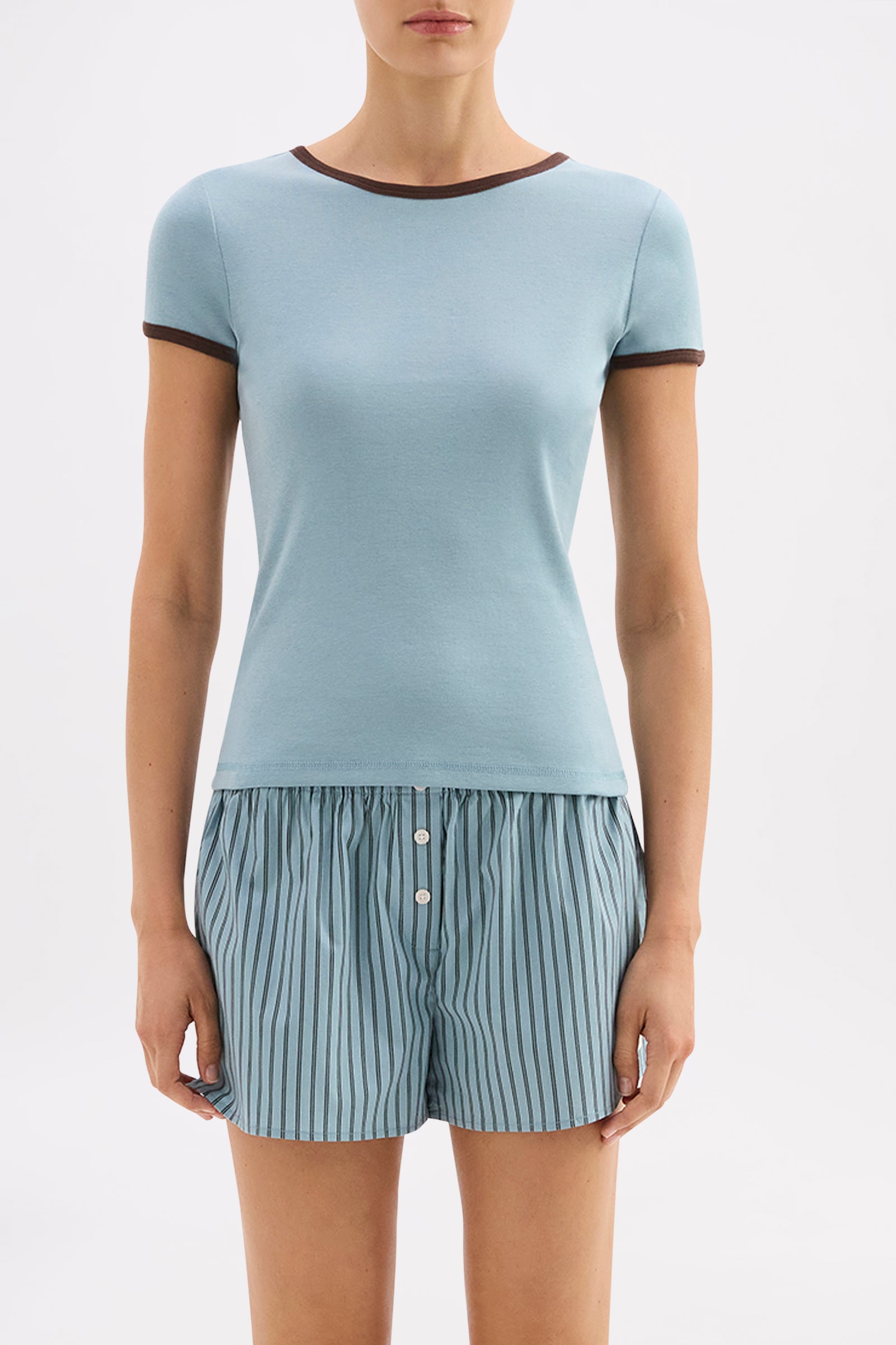 Organic Lounge Baby Tee Lagoon 