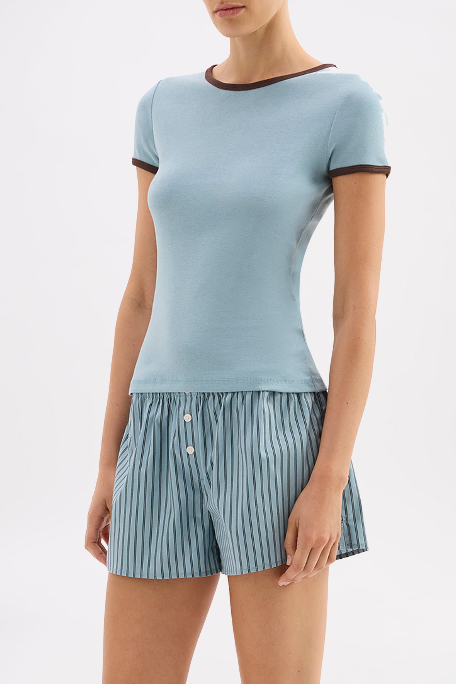 Organic Lounge Baby Tee Lagoon 