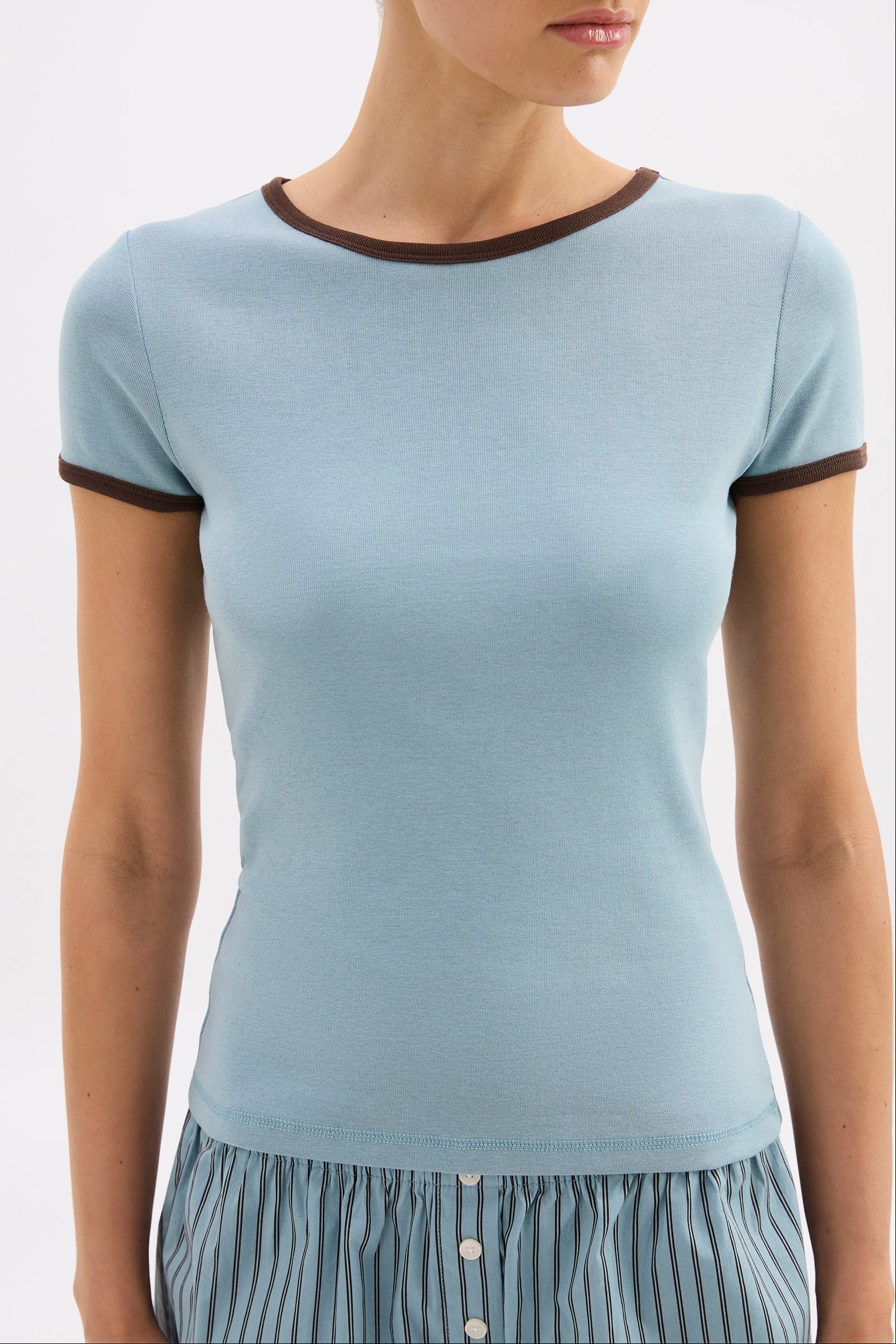 Organic Lounge Baby Tee Lagoon 