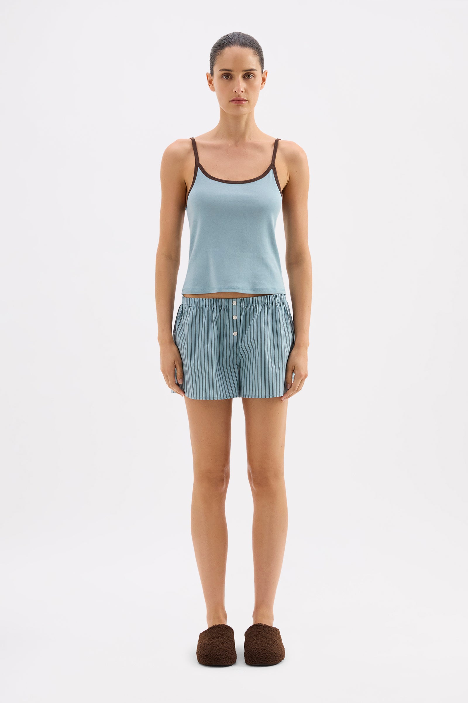 Organic Lounge Singlet Lagoon 