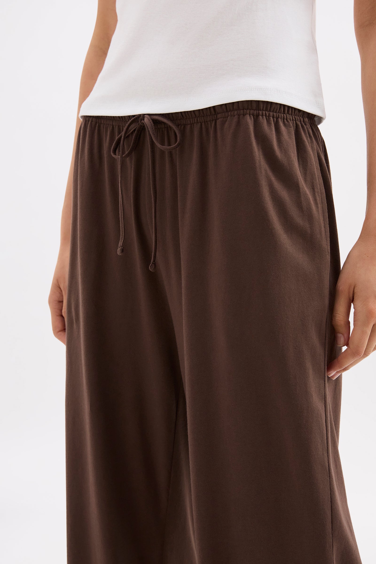 Organic Lounge Pant Chocolate 