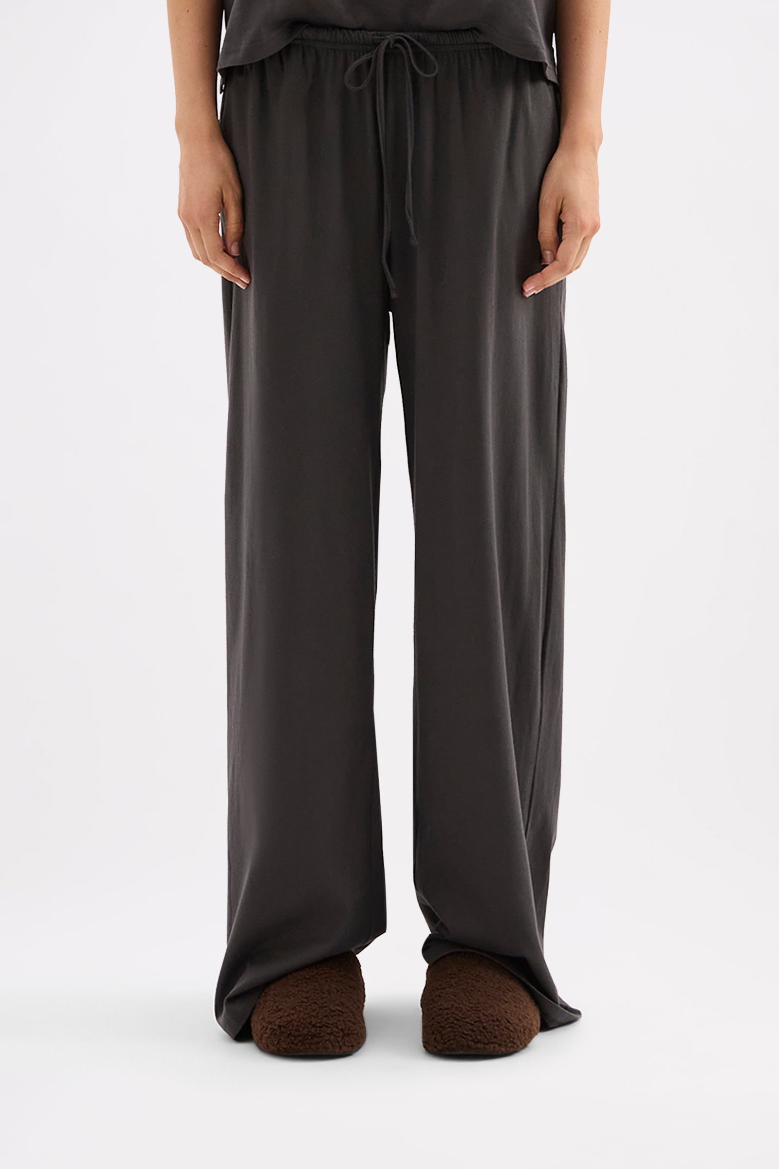 Organic Lounge Pant Coal 