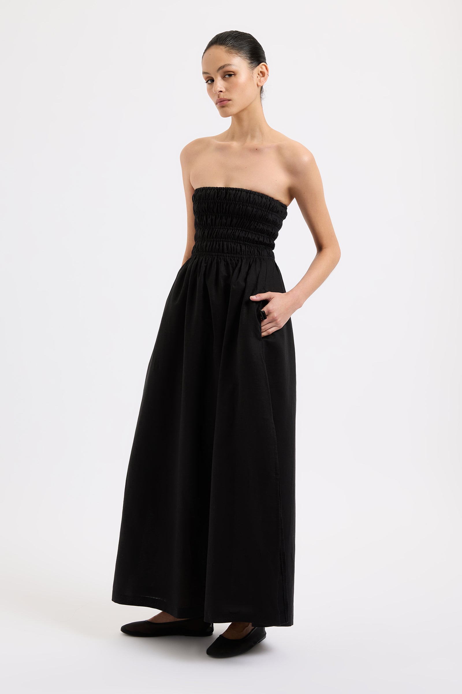 Zuri Maxi Dress Black 