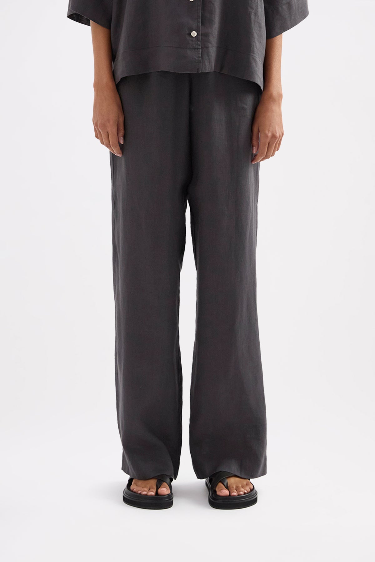 Lounge Linen Shirt & Pant Set 