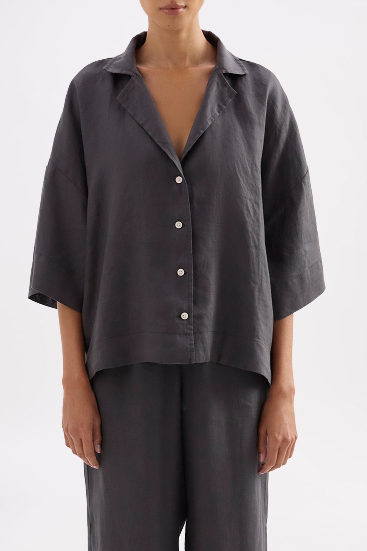 Lounge Linen Shirt & Pant Set 
