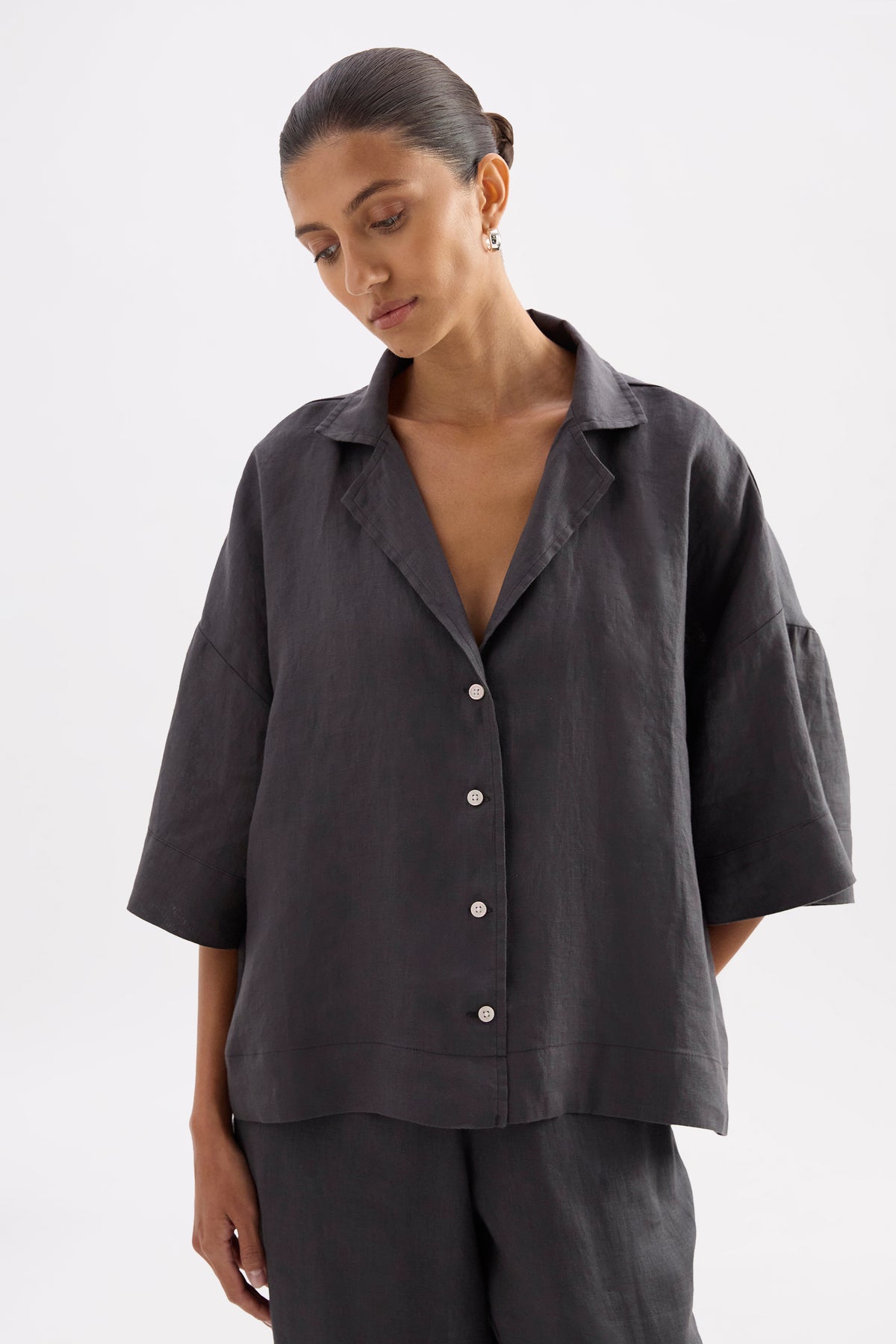 Lounge Linen Shirt & Pant Set 