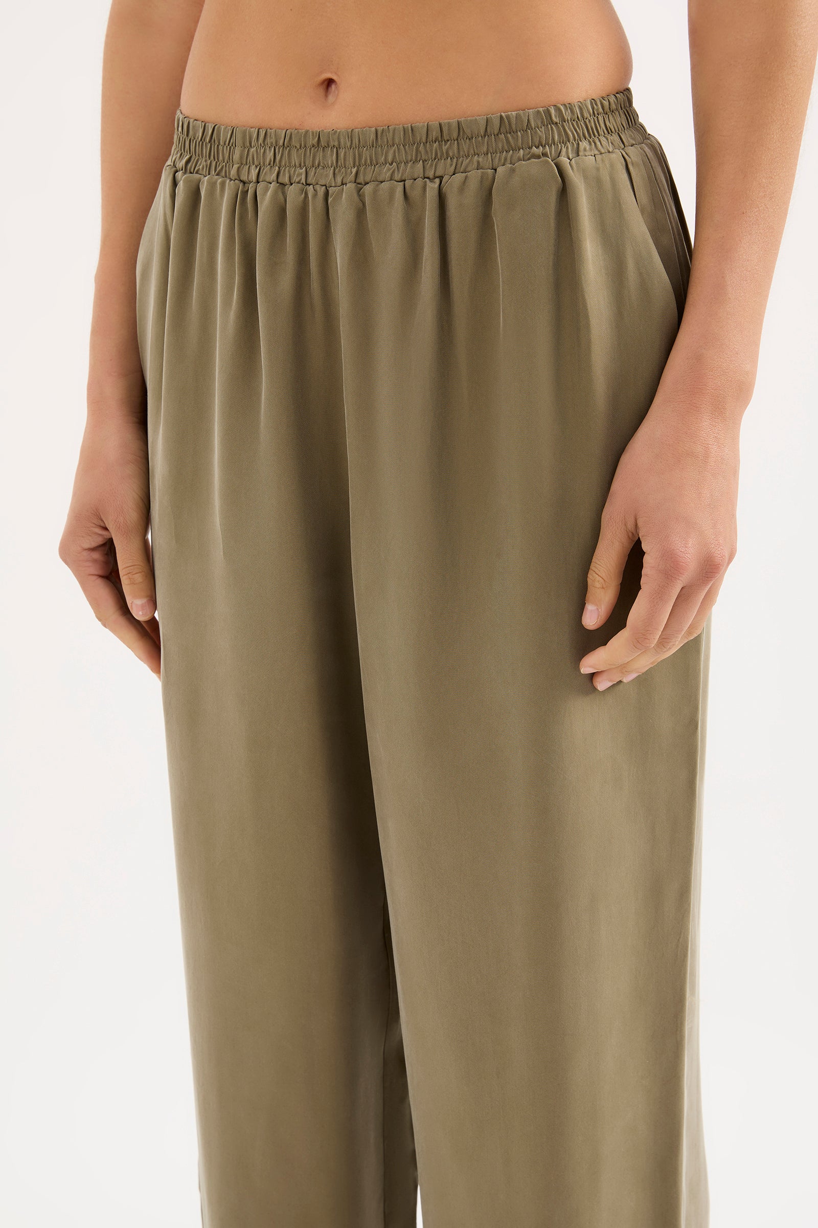 Dara Cupro Pant Sage 