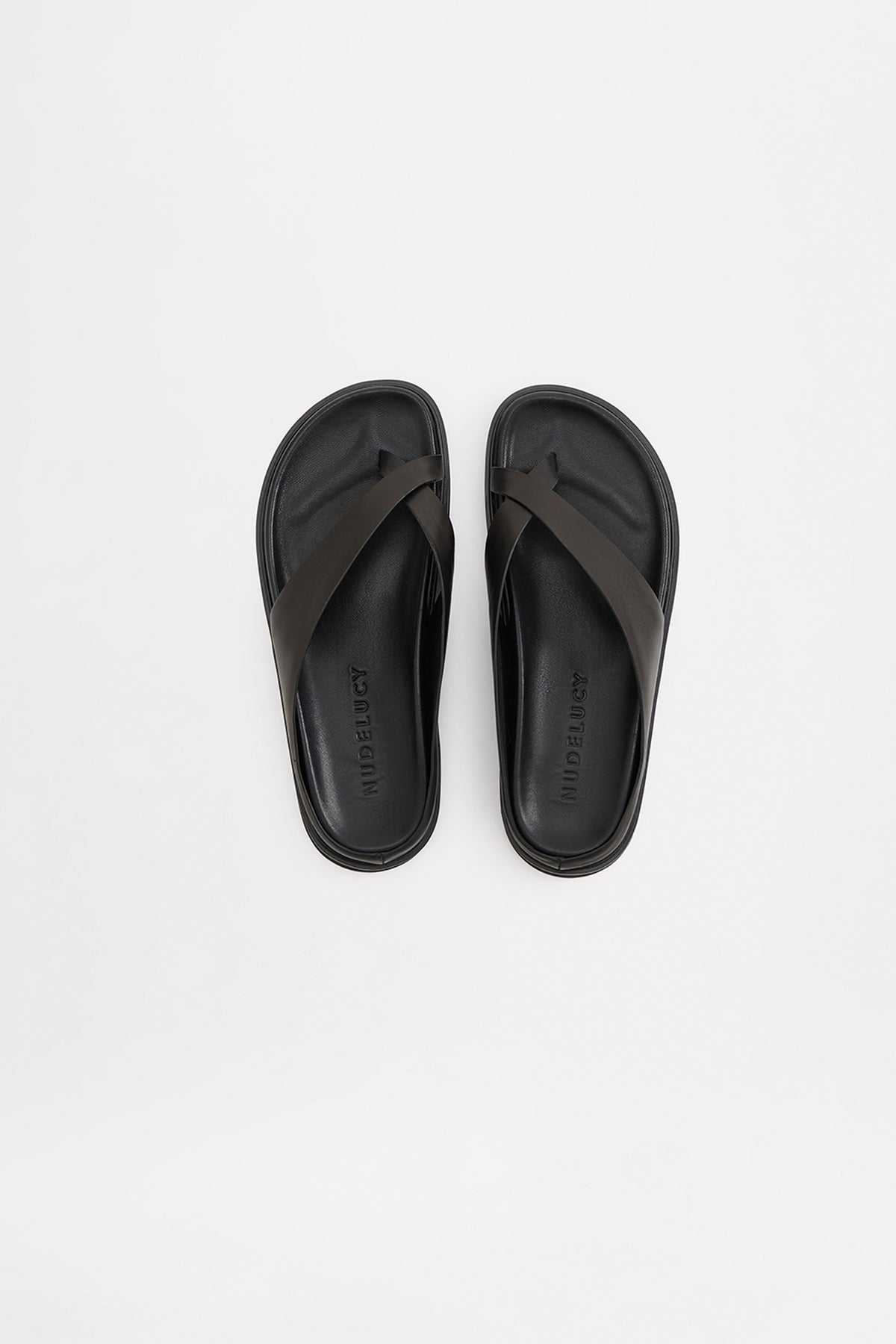 Evara Cross Sandal Black 