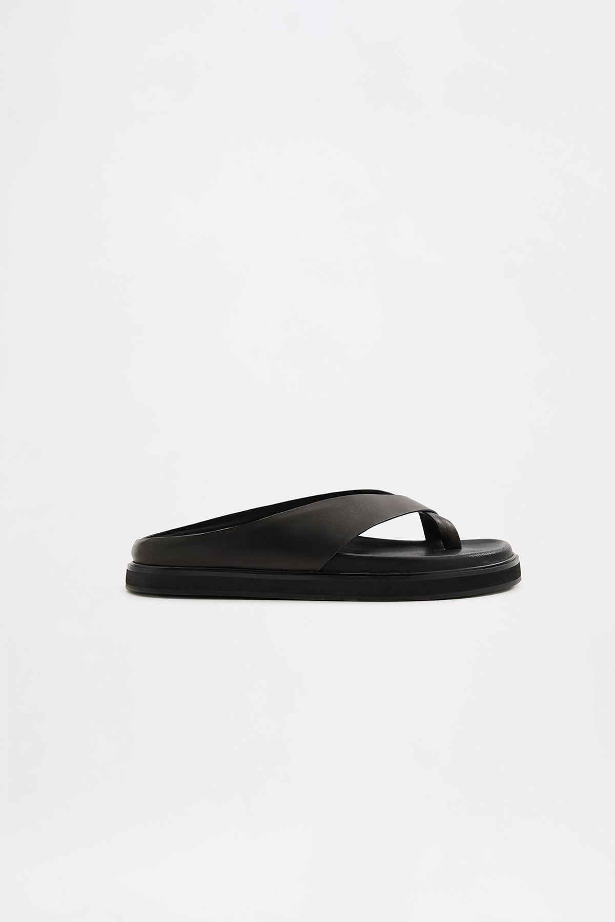 Evara Cross Sandal Black 