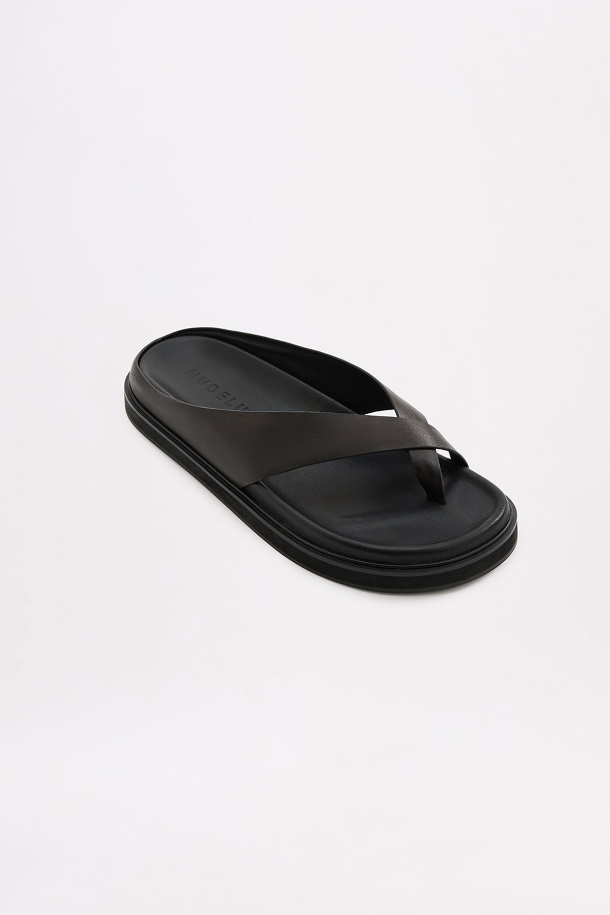 Evara Cross Sandal Black 