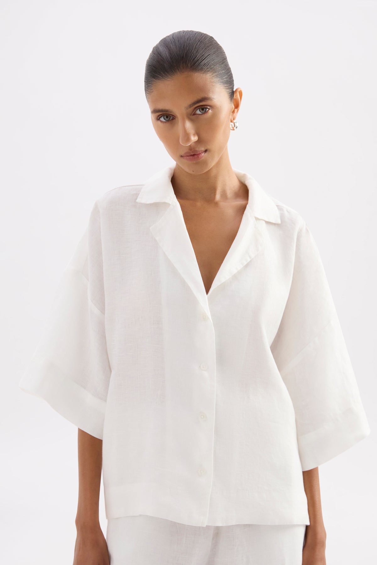 Lounge Linen Shirt & Pant Set 