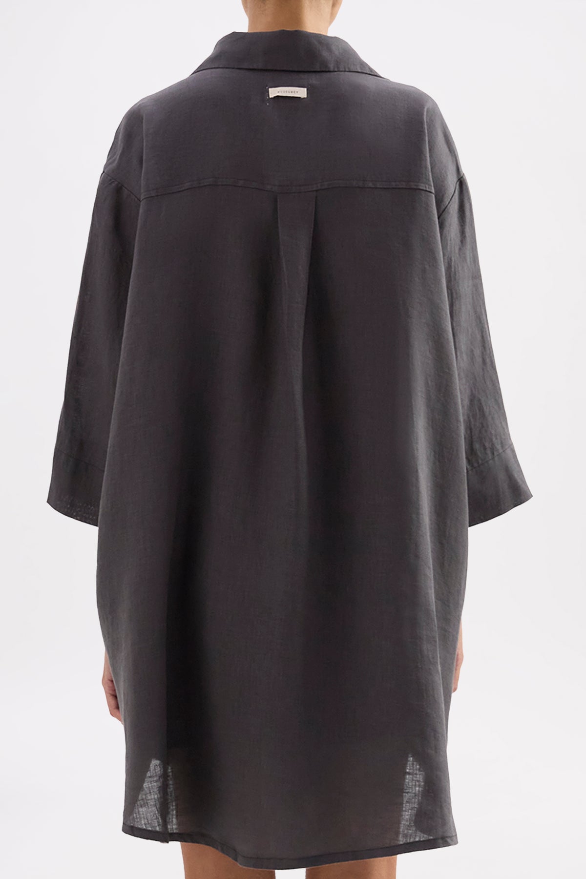 Lounge Linen Longline Shirt & Short Set 