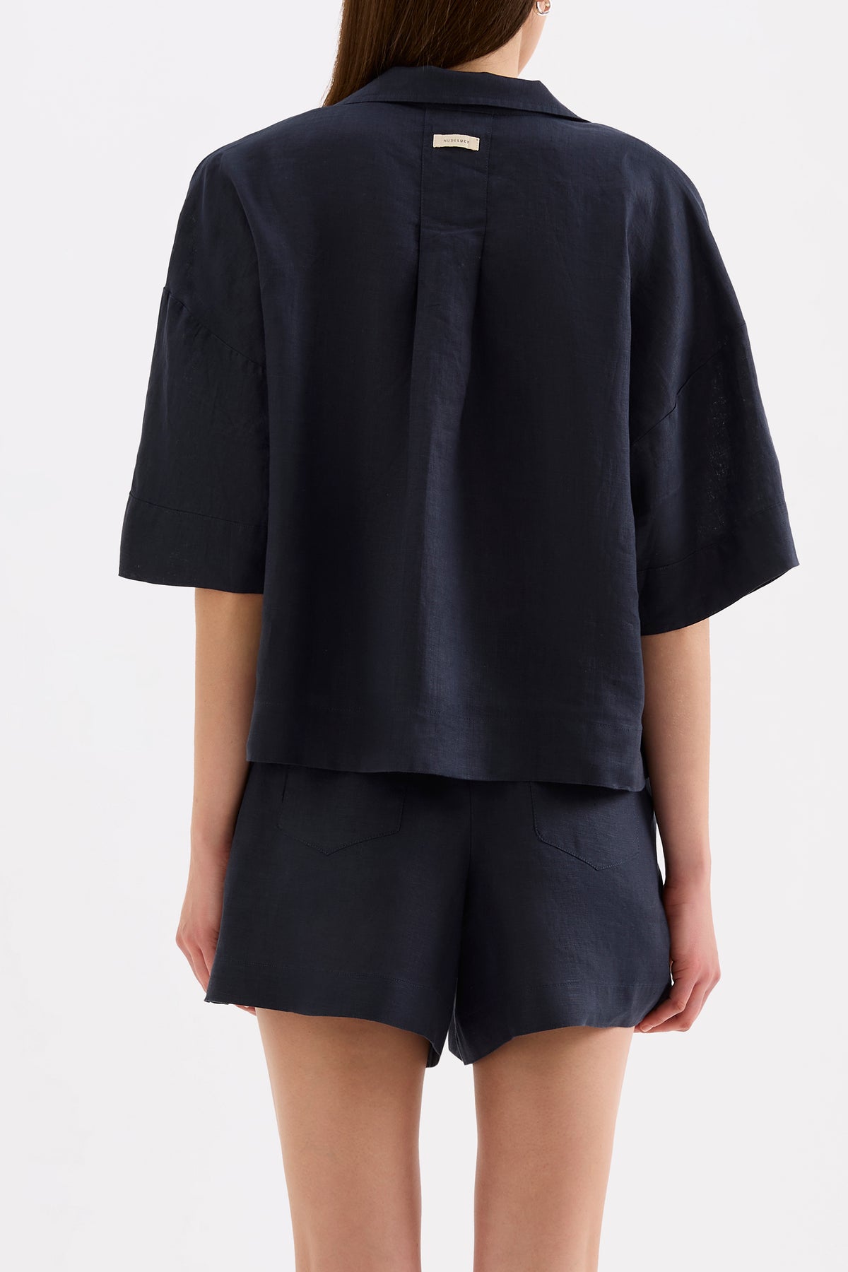 Lounge Linen Shirt Ink 