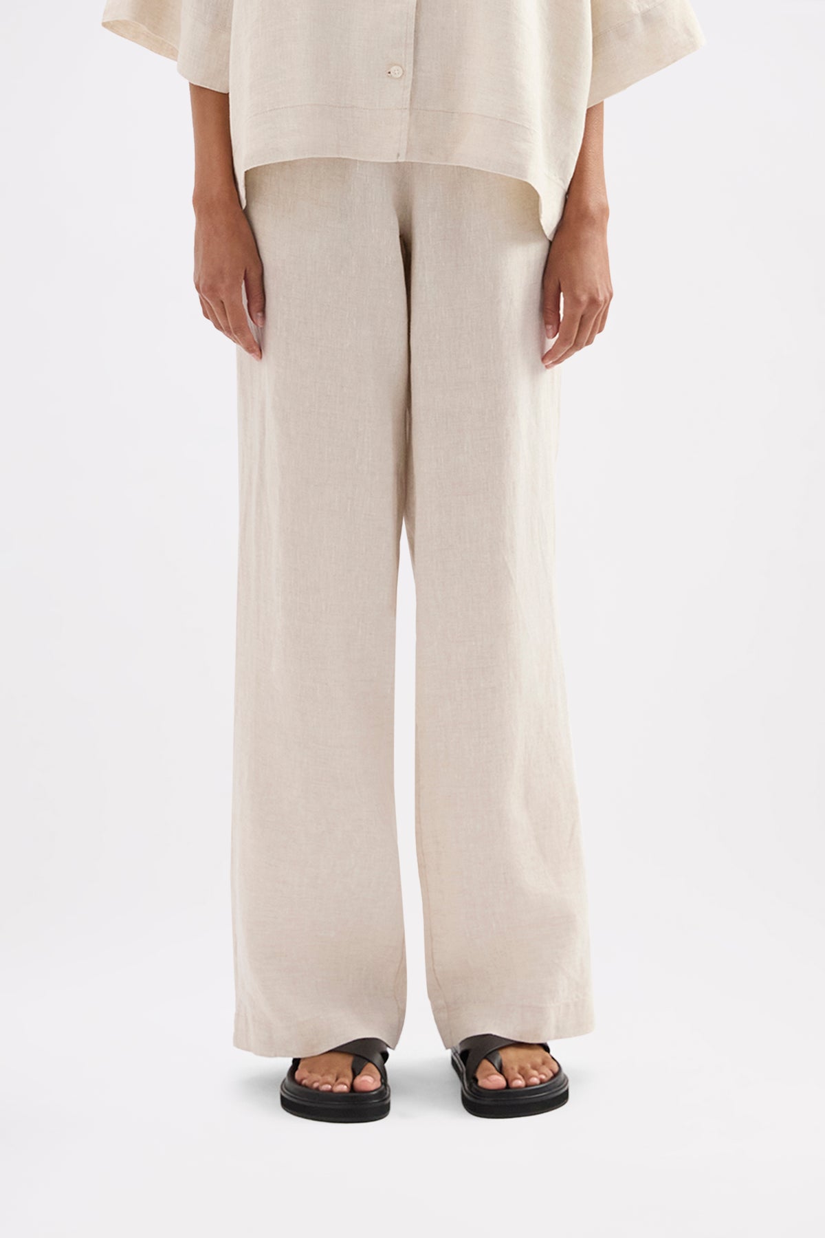 Lounge Linen Shirt & Pant Set 