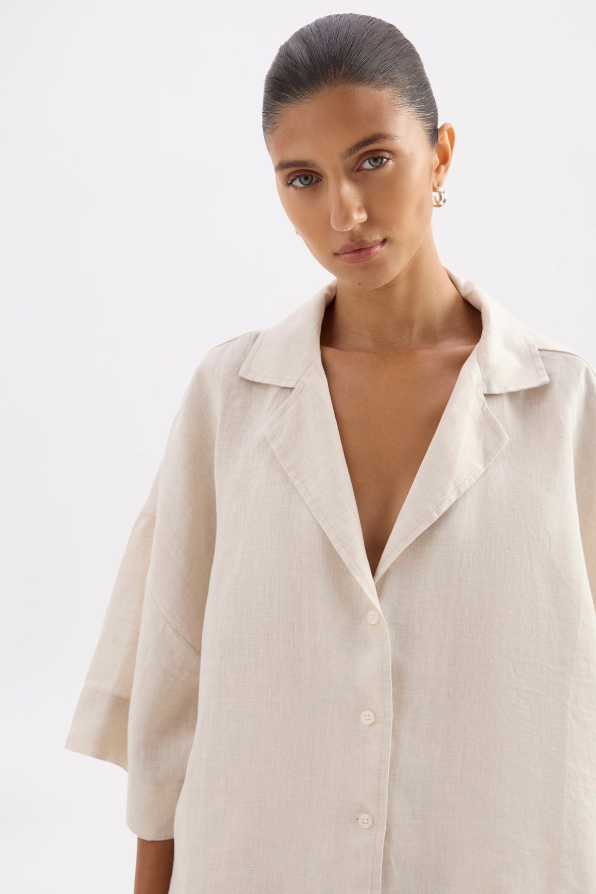 Lounge Linen Shirt & Pant Set 
