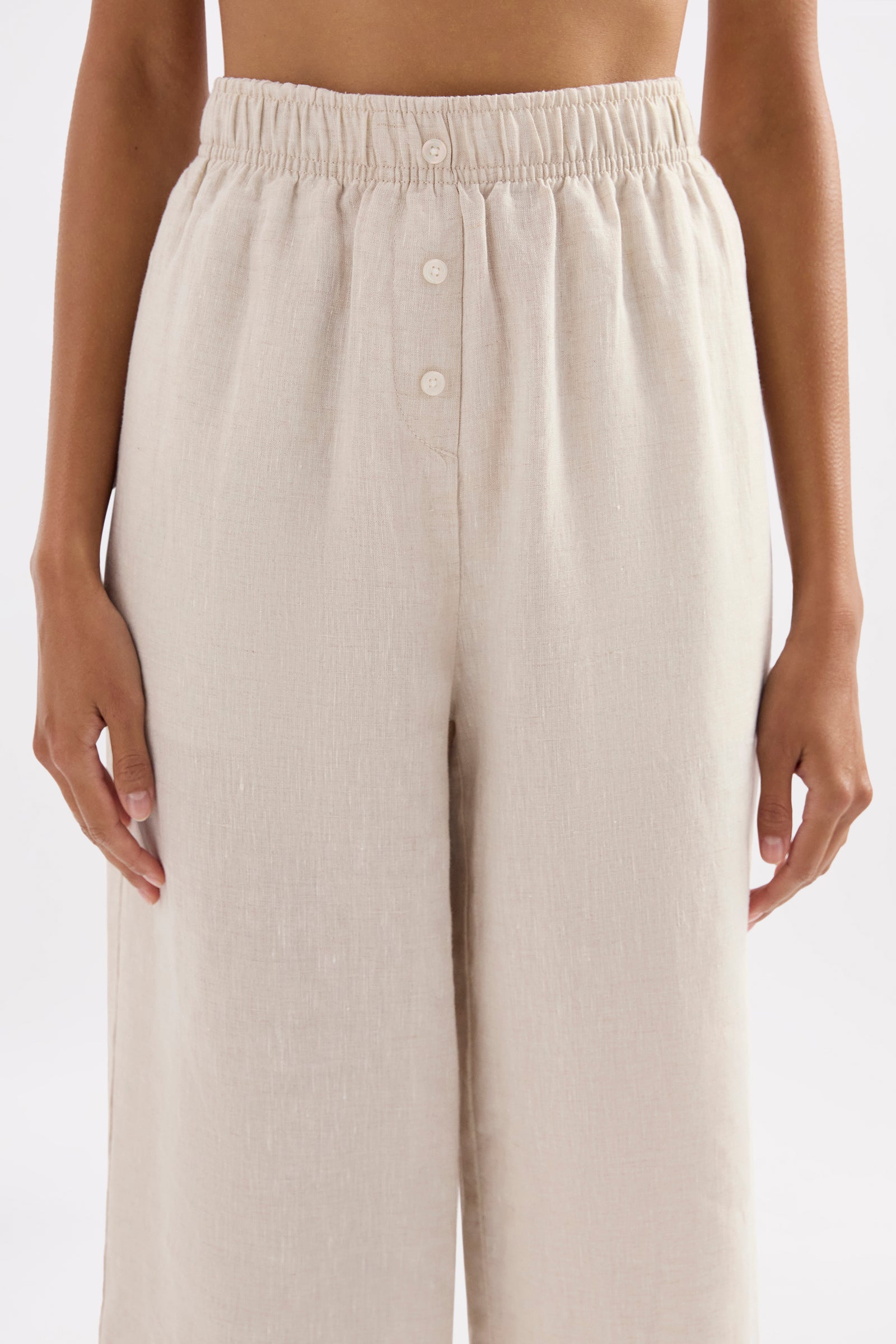 Lounge Linen Pant Natural 