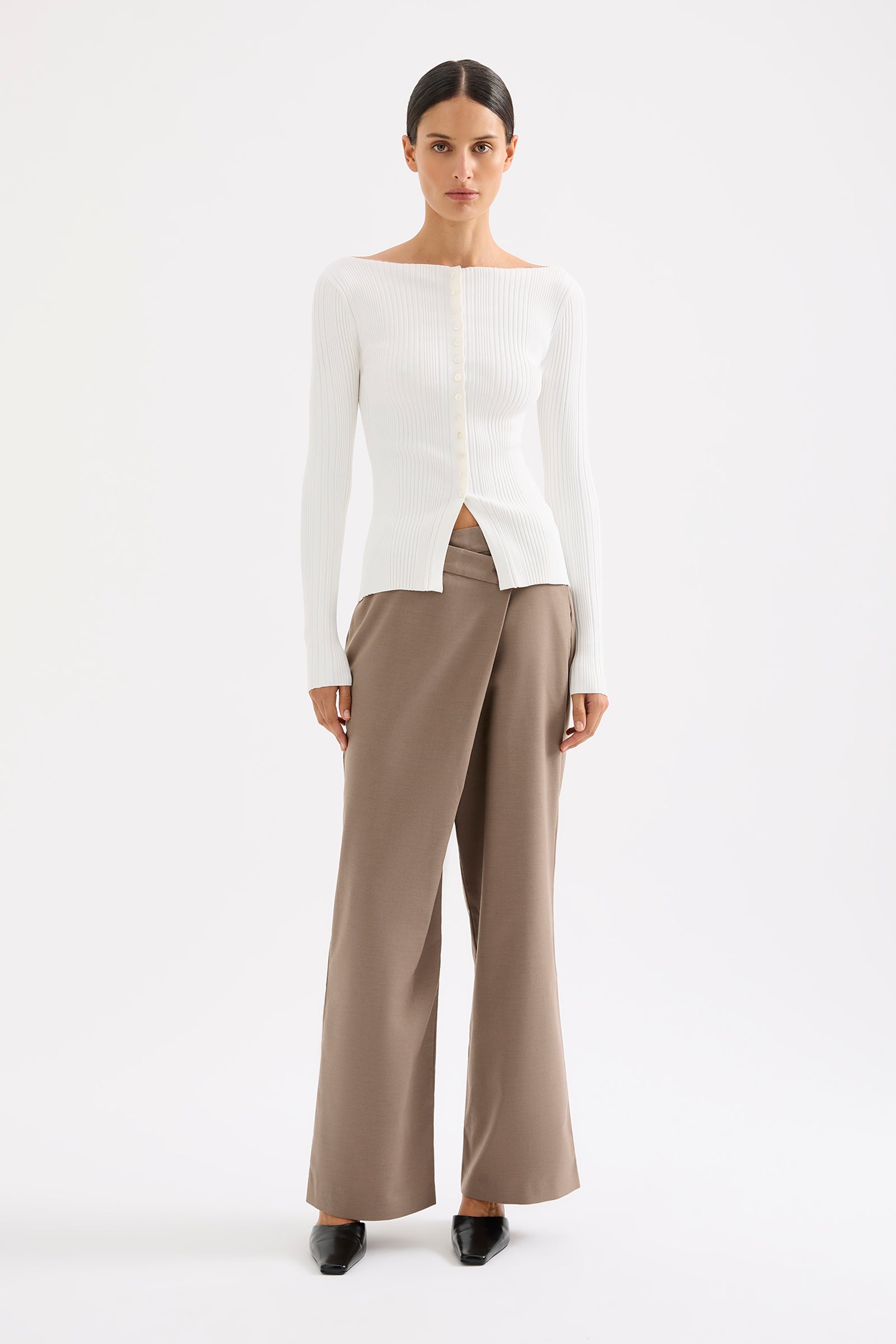 Aylin Knit Ls Top Salt 