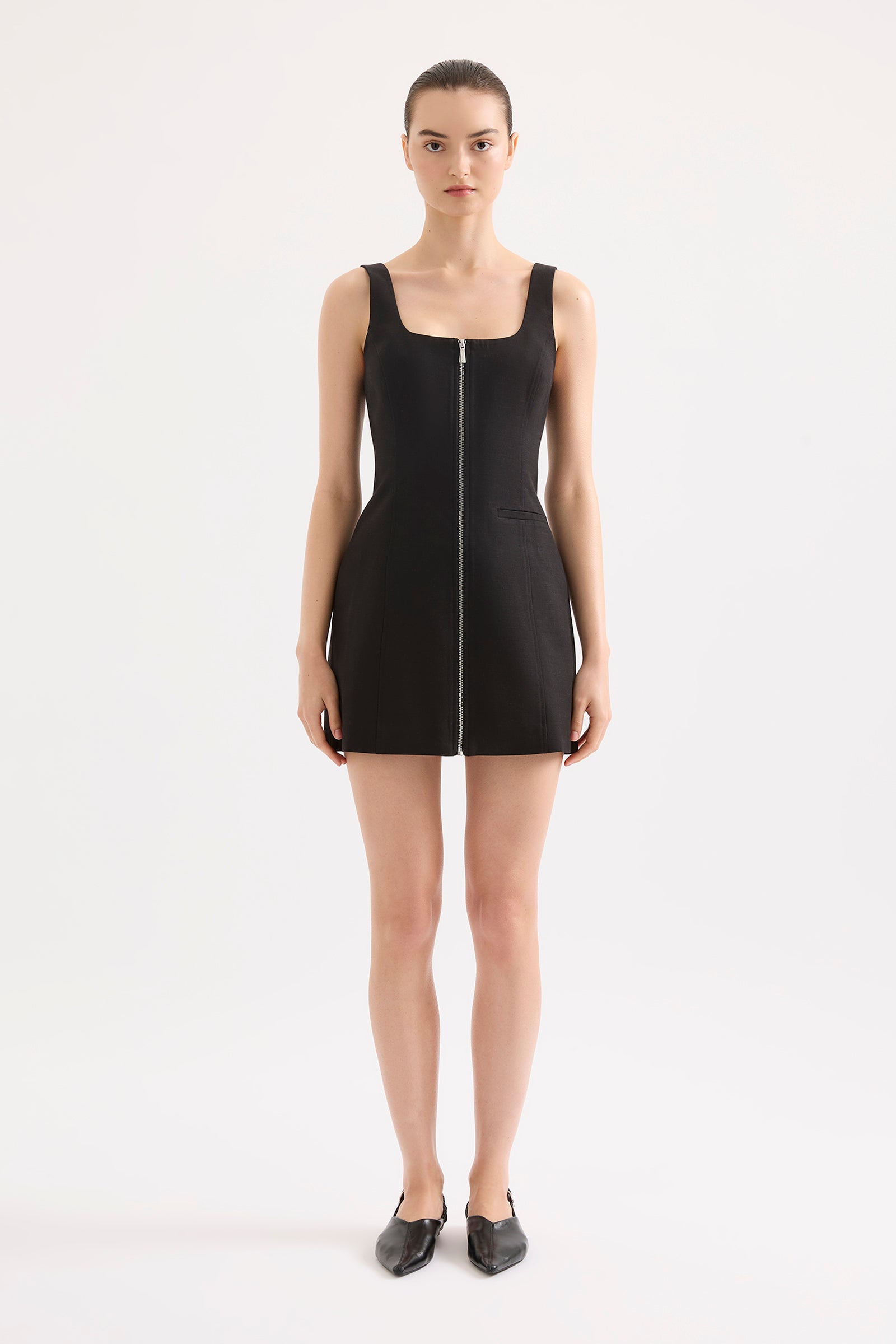 Lina Mini Dress Black 