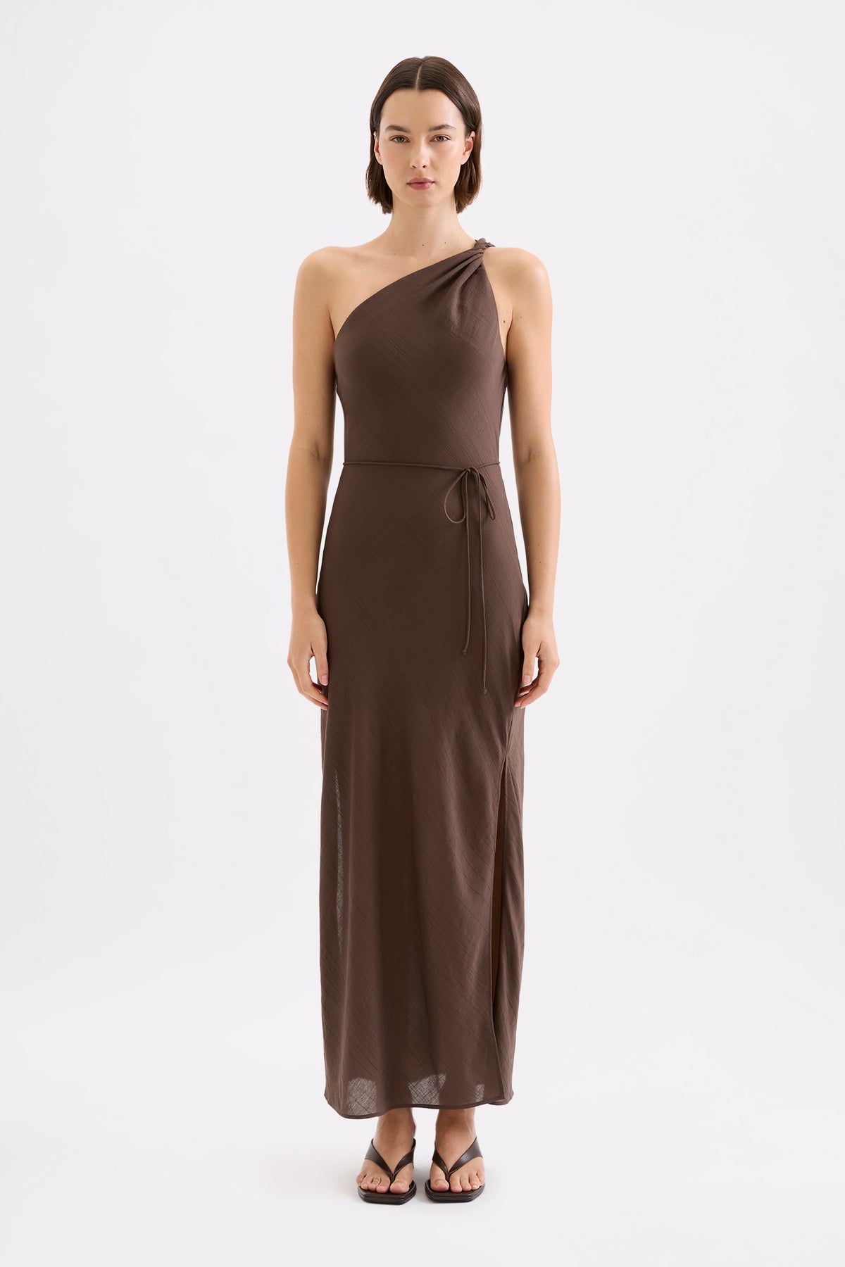 Aniya Maxi Dress Chocolate 