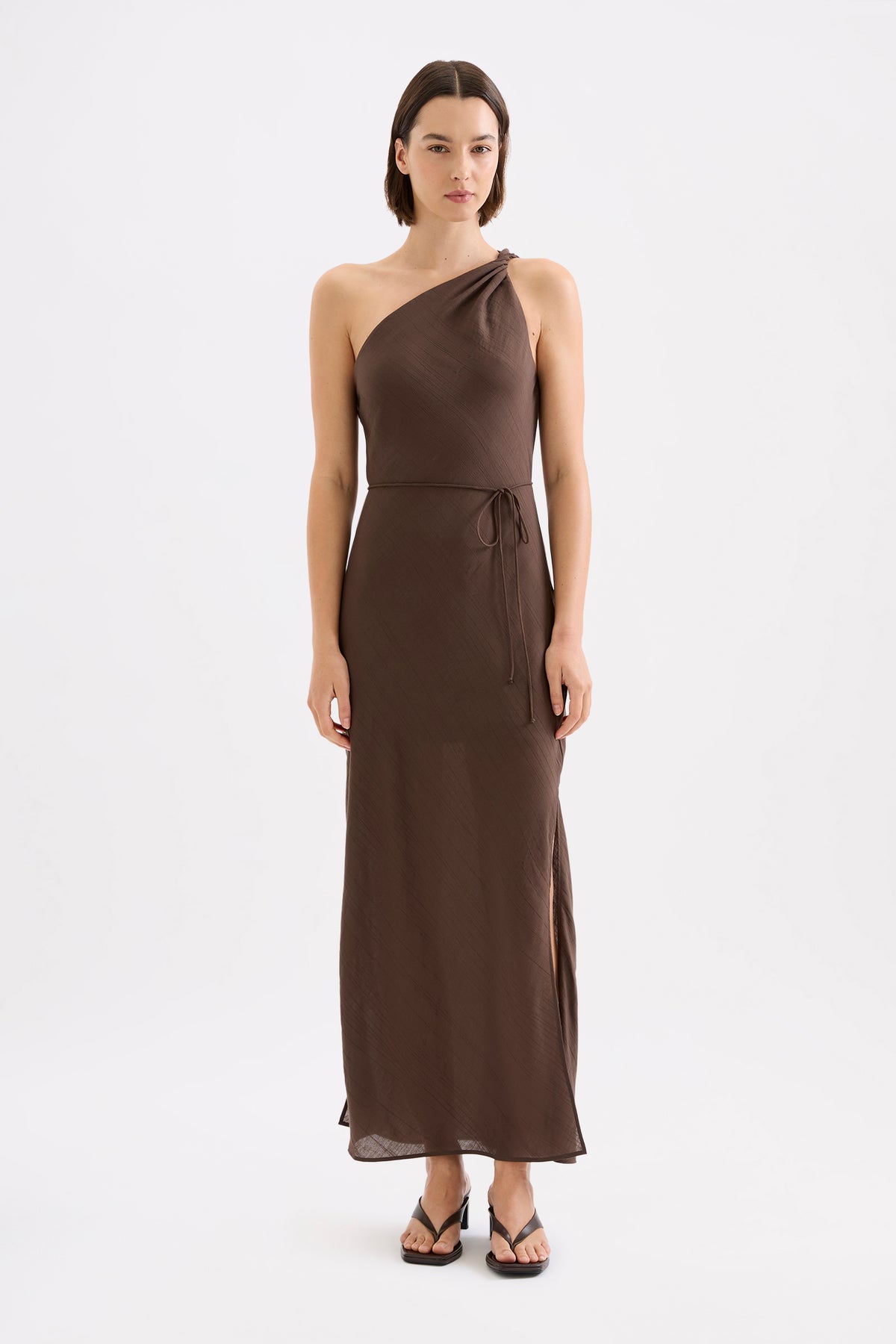 Aniya Maxi Dress Chocolate 