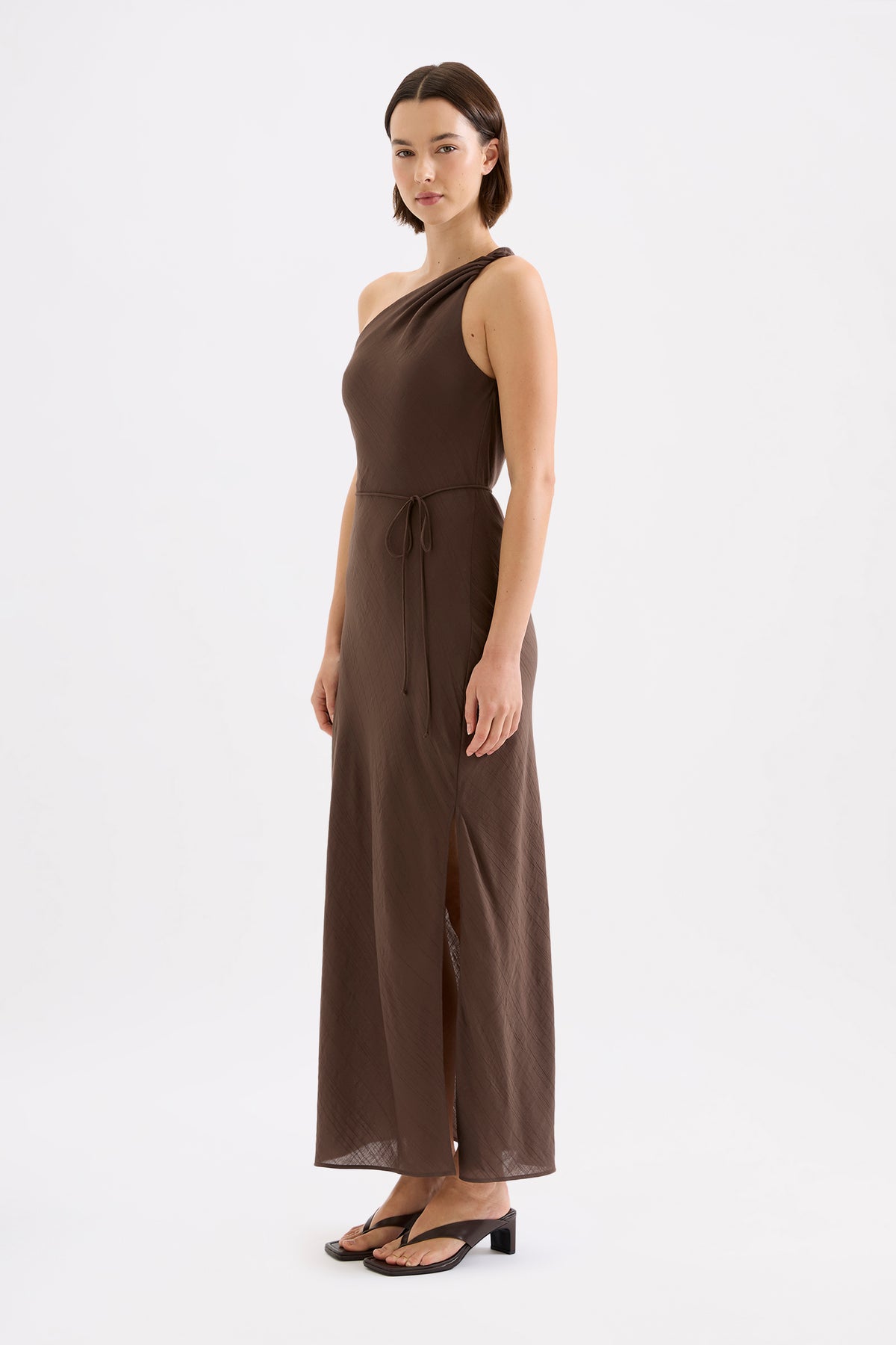 Aniya Maxi Dress Chocolate 