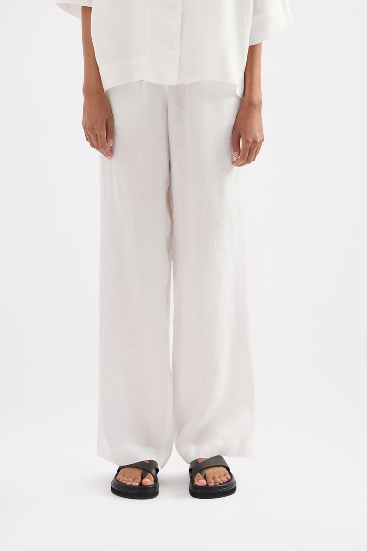 Lounge Linen Shirt & Pant Set 