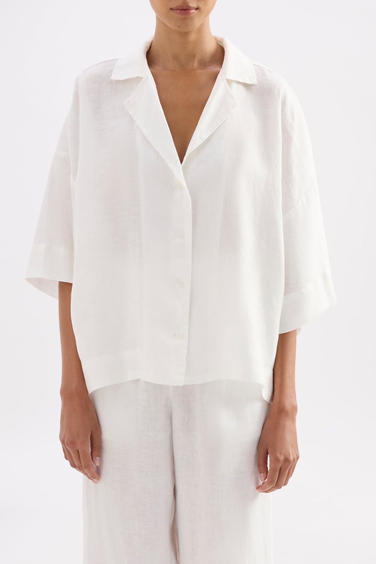 Lounge Linen Shirt & Pant Set 