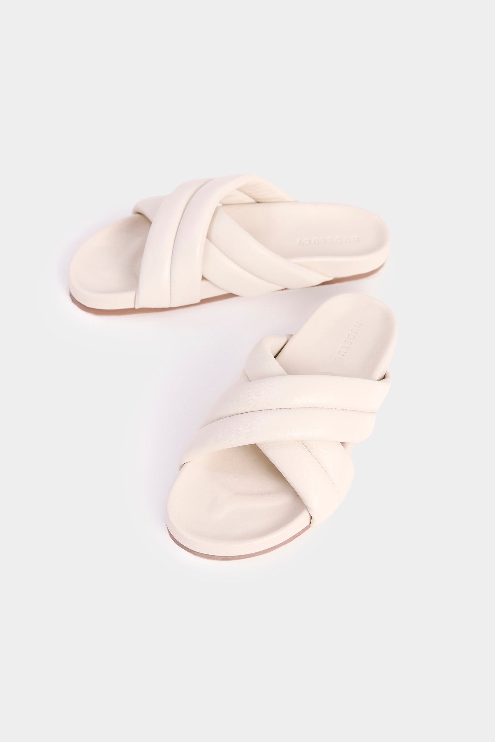 Crossover Leather Slide Cloud 