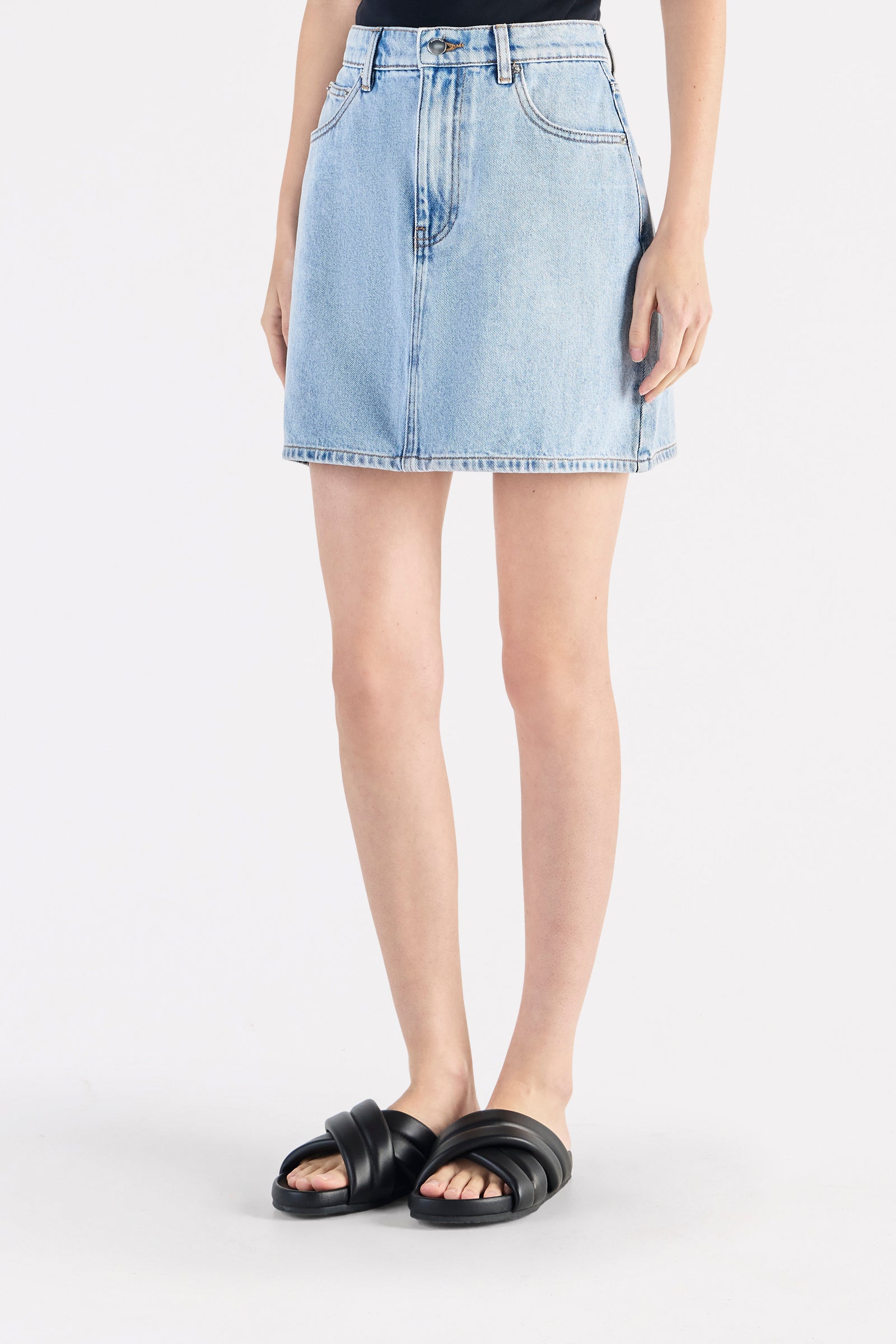 Sia Denim Mini Skirt 90s Blue 