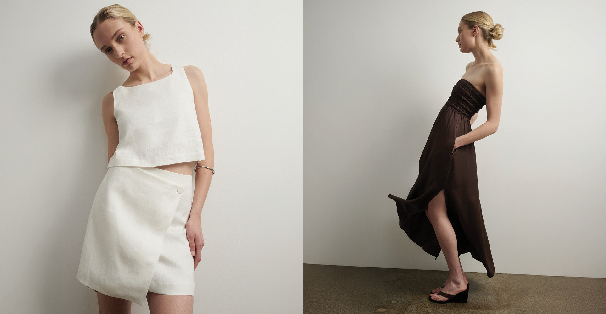 Introducing Heritage 25 - summer edition. An assembly of dresses and separates create a code of effortless dressing
