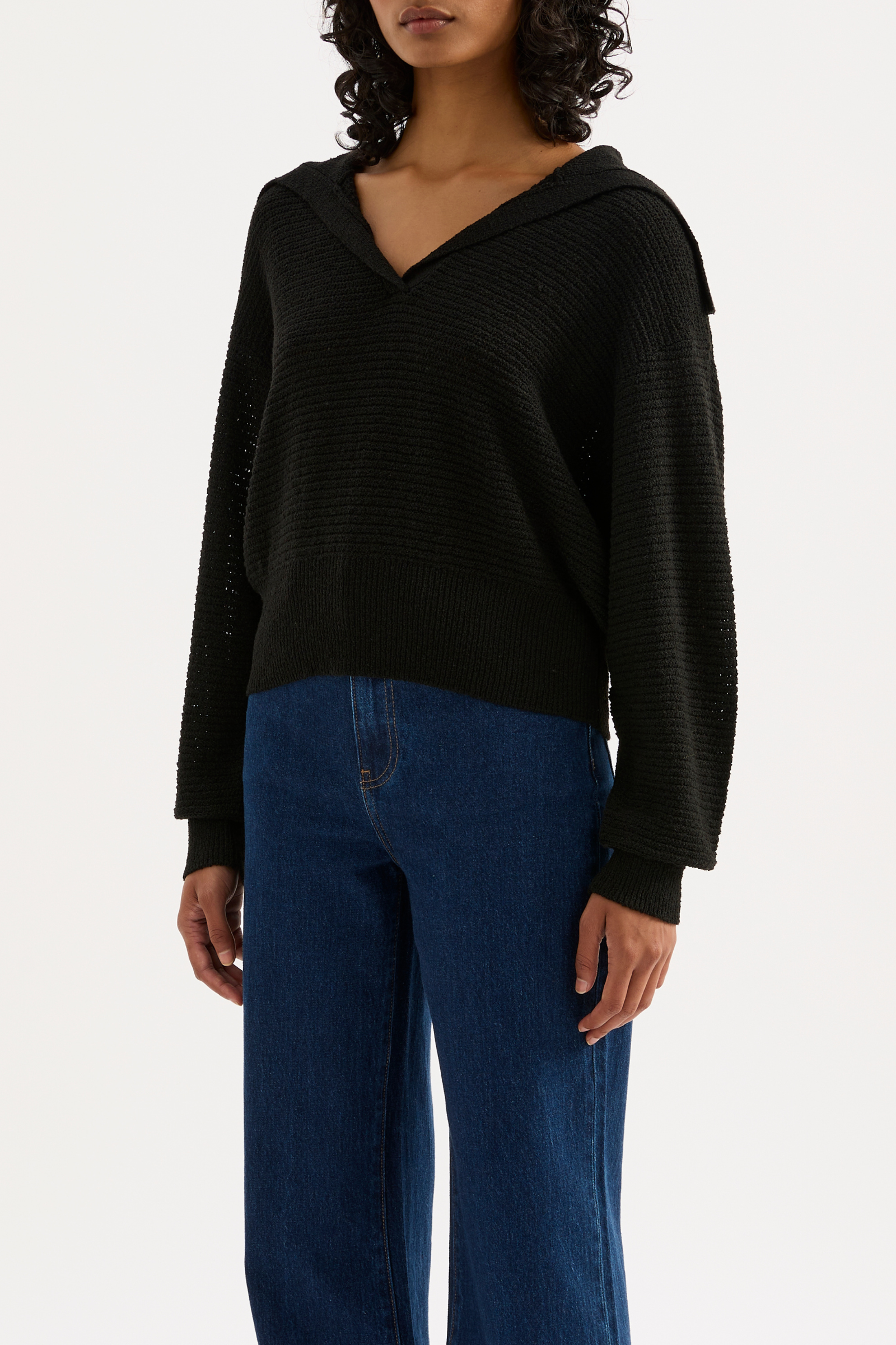 Thera Rugby Knit Black 