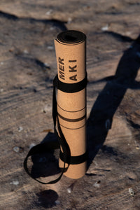 Nude Lucy Align Cork Yoga Mat in Natural Cork