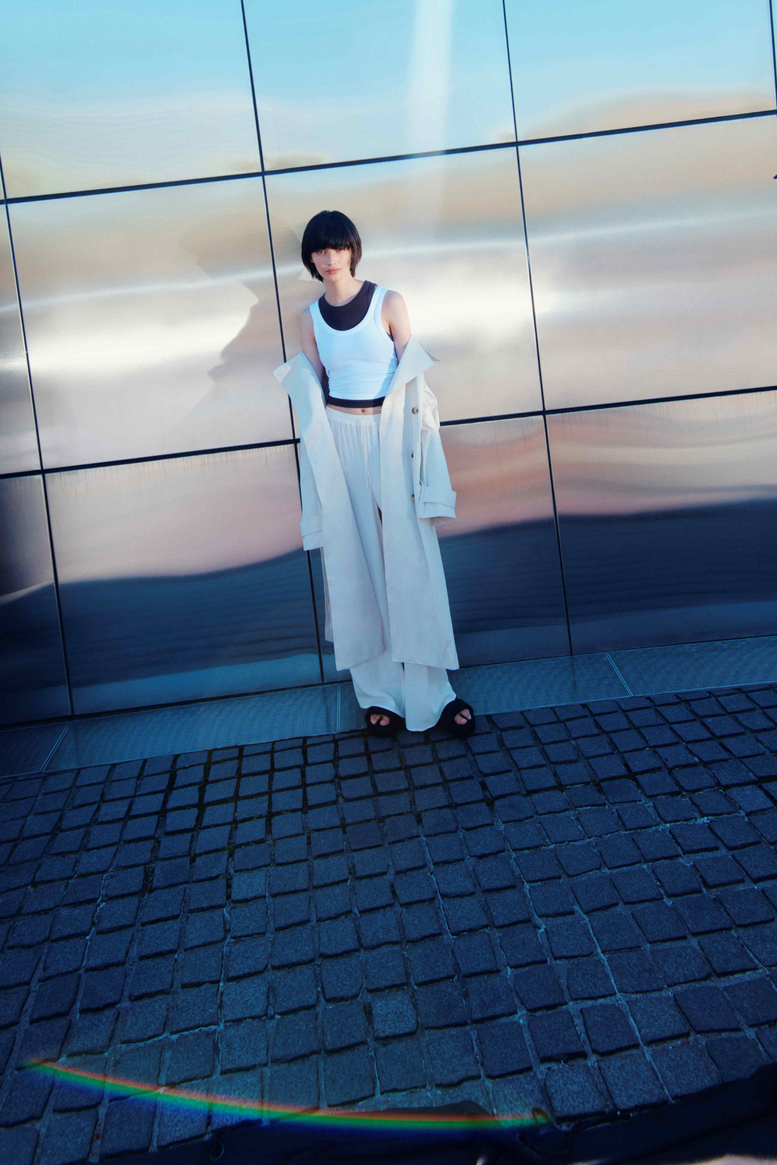 Nude Lucy Mira Pant In White Cloud 