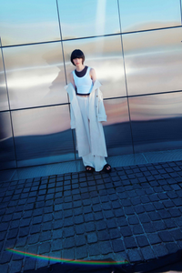 Nude Lucy Mira Pant in White Cloud