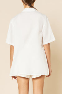 Nude Lucy Nude Resort Shirt in White