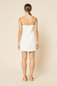 Nude Lucy Blair Mini Dress in White