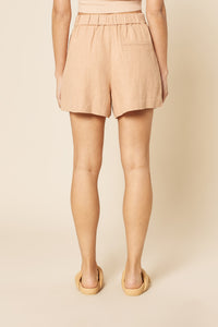 Nude Lucy Blair Short In a Orange Clay Colour