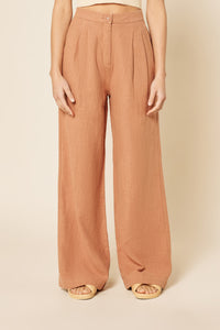 Nude Lucy Blair Tailored Pant in a Light Brown Henna Colour