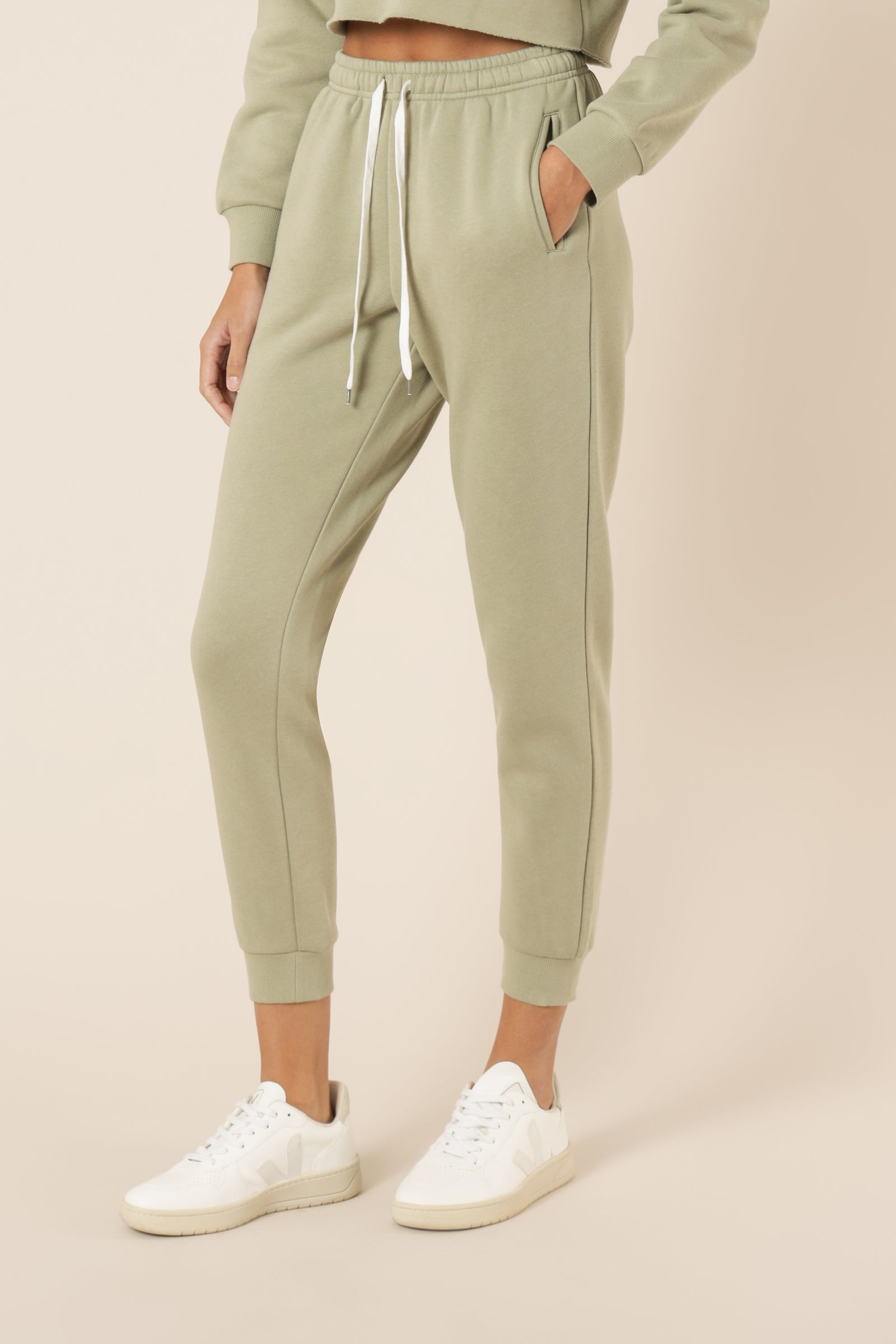 Nude Lucy Carter Classic Trackpant Washed Sage Pants 