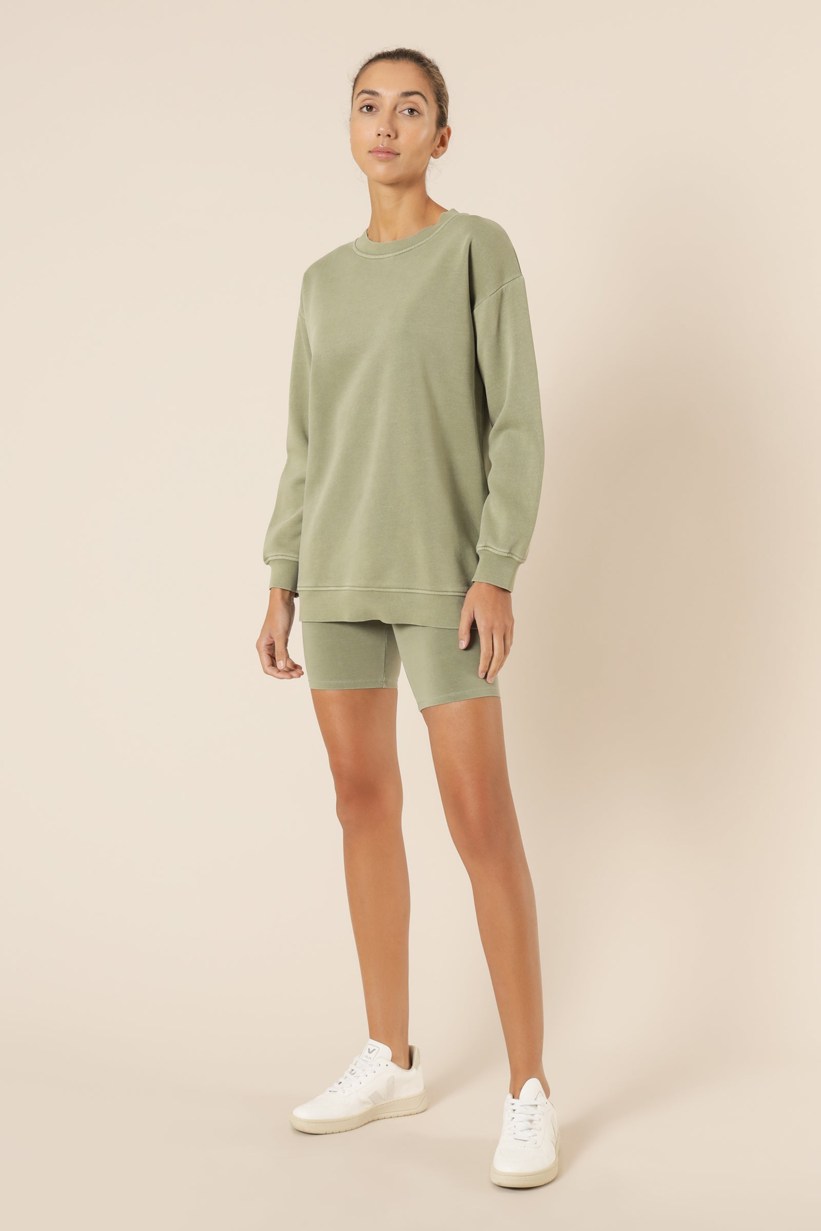 Nude Lucy Carter Classic Boyfriend Sweat Deep Sage Sweats 
